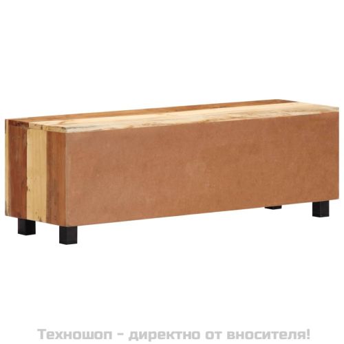 ТВ шкаф, 100x30x33 cм, регенерирано дърво масив