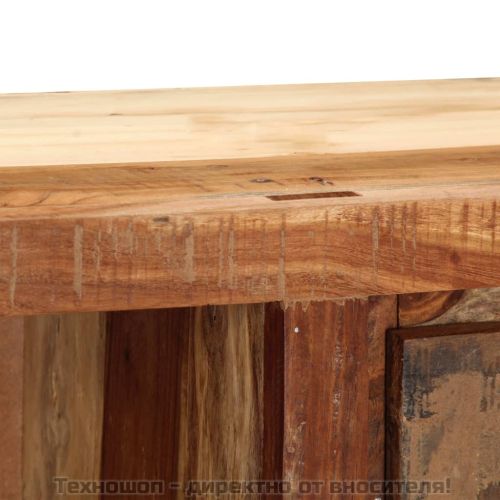 ТВ шкаф, 100x30x33 cм, регенерирано дърво масив