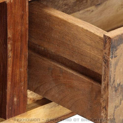 ТВ шкаф, 100x30x33 cм, регенерирано дърво масив