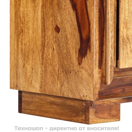 ТВ шкаф, 118x30x40 cм, акациево дърво масив