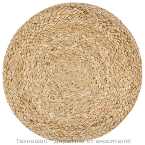 Ръчно изработен пуф, 40x45 см, юта