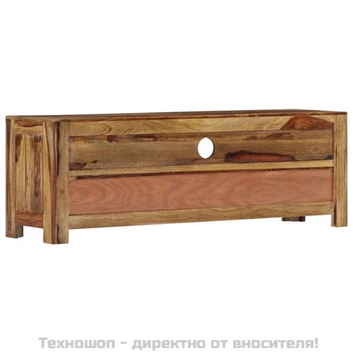 ТВ шкаф, 120x30x40 cм, акациево дърво масив