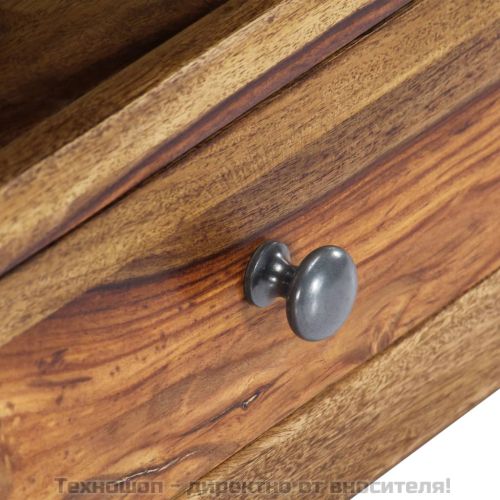 ТВ шкаф, 120x30x40 cм, акациево дърво масив