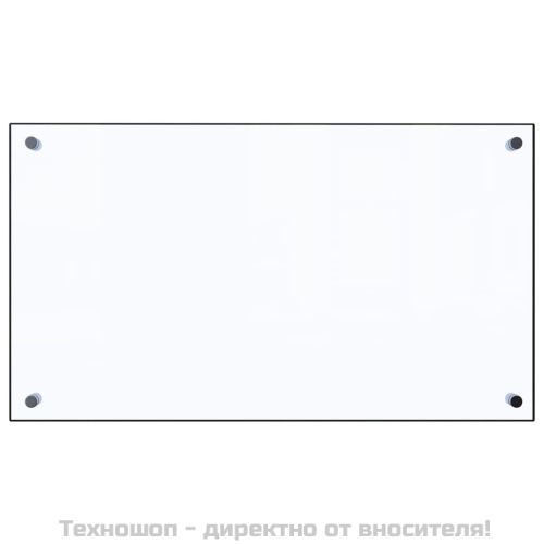 Кухненски гръб, прозрачен, 70х40 см, закалено стъкло