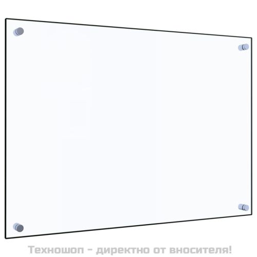 Кухненски гръб, прозрачен, 70x50 см, закалено стъкло