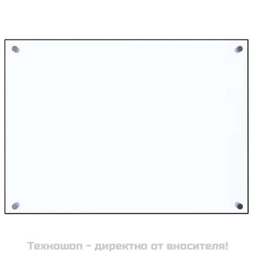 Кухненски гръб, прозрачен, 70x50 см, закалено стъкло