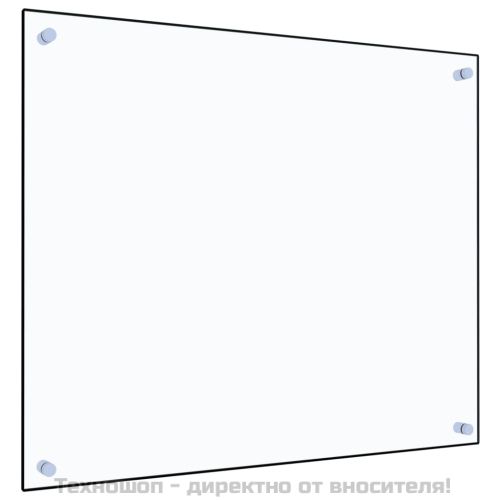 Кухненски гръб, прозрачен, 70x60 см, закалено стъкло