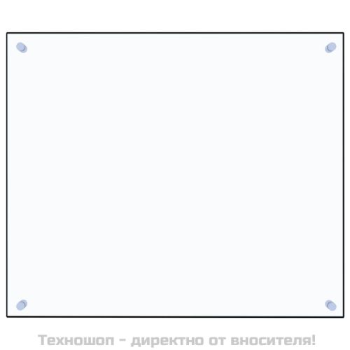 Кухненски гръб, прозрачен, 70x60 см, закалено стъкло