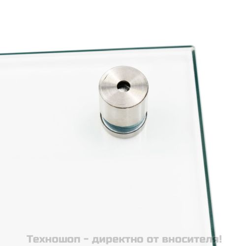 Кухненски гръб, прозрачен, 80x40 см, закалено стъкло