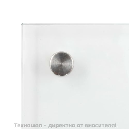 Кухненски гръб, прозрачен, 80x40 см, закалено стъкло