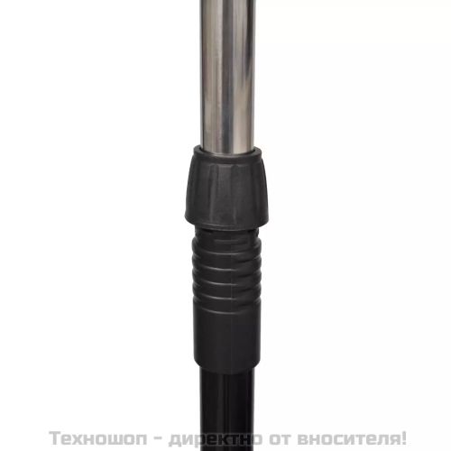 Регулируеми стойки за дрехи, 2 бр, 1 релса