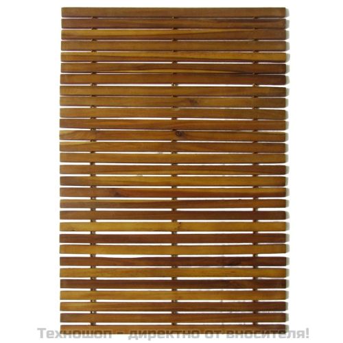 Постелки за баня, акациево дърво, 3 бр, 80 x 50 см