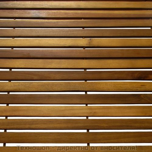 Постелки за баня, акациево дърво, 3 бр, 80 x 50 см