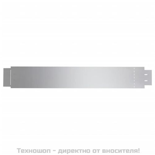 Комплект бордюрни ленти поцинкована стомана 10 части 100x14 см