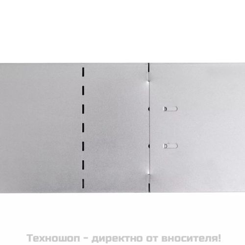 Комплект бордюрни ленти поцинкована стомана 20 части 100x14 см