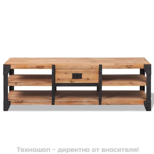 Комплект 3 бр мебели за дневна, акациев масив