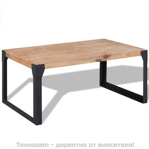 Комплект 3 бр мебели за дневна, акациев масив