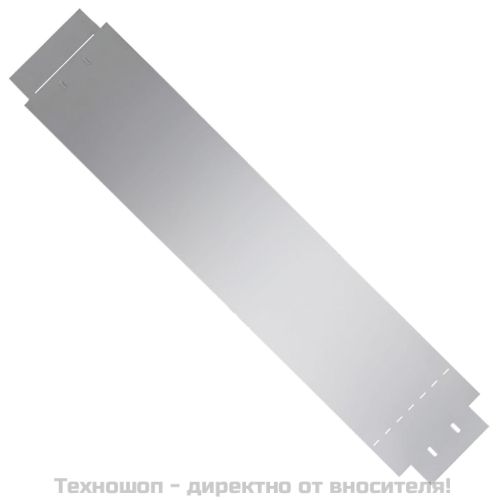 Бордюрни ленти, 20 бр, поцинкована стомана, 100x20 см