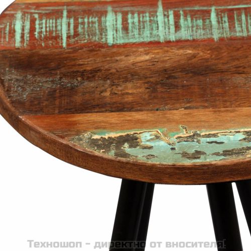 Бар комплект, 5 части, регенерирано дърво масив