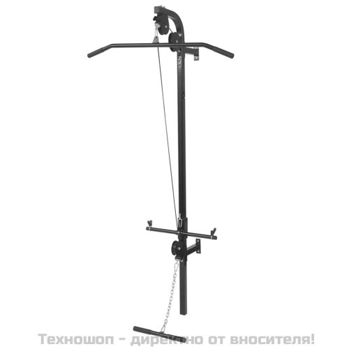 Фитнес станция за набирания с щанга и дъмбели, 30,5 кг