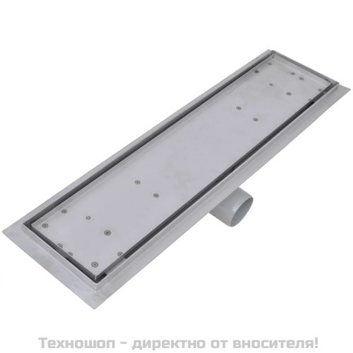 Линейни сифони, 2 бр, 530x140 мм, неръждаема стомана