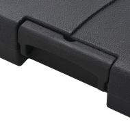 Алуминиев градински чадър, с преносима основа, таупе