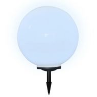 Градински лампи за пътека, 2 бр, LED, 50 см, с анкер за земя