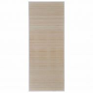 Правоъгълни естествени бамбукови килими 4 бр 120x180 см