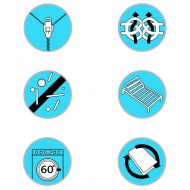 Матрак, 100x200 см, виско мемори пяна, 18 см H2