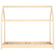 Рамка за детско легло, бор масив, 80x160 см
