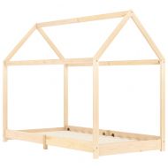 Рамка за детско легло, бор масив, 90х200 см