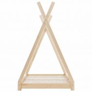 Рамка за детско легло, бор масив, 90х200 см