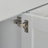 Бюфет, сив, 112x35x81 см