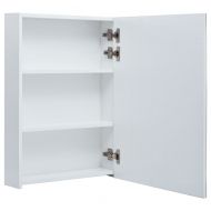 LED шкаф с огледало за баня, 50x13x70 см