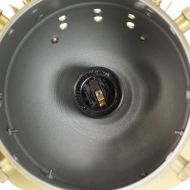 Подова лампа тринога, масивно мангово дърво, 97 см