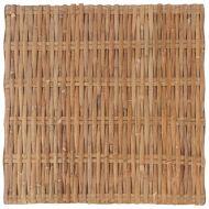 Табуретка с възглавница, естествен ратан