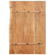 Плот за баня, акация масив, 80x52x3,8 см