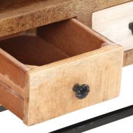 ТВ шкаф, 120x30x40 cм, регенерирано дърво масив