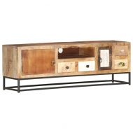 ТВ шкаф, 120x30x40 cм, регенерирано дърво масив