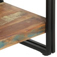 Библиотека с 5 рафта, 90x30x180 см, регенерирано дърво масив