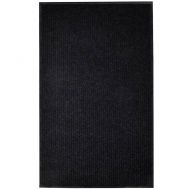 Изтривалка за врата, черна, 117x220 см, PVC