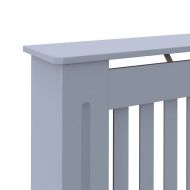 Параван за радиатор, антрацит, 152x19x81,5 см, МДФ