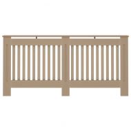 Параван за радиатор, 172x19x81 см, МДФ