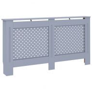 Параван за радиатор, антрацит, 152x19x81,5 см, МДФ