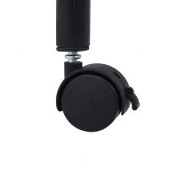 Кош за сортиране на пране с 3 торби, син, стомана