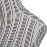 Дамски бюст манекен, лен, на ивици