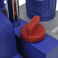 Комплект едностъпална вакуум помпа с 2-пътен манометричен блок