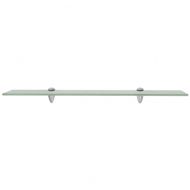 Подвижни рафтове, 2 бр, стъкло, 70x20 см, 8 мм