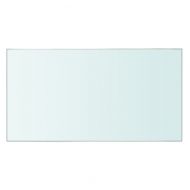 Рафтове, 2 бр, панели прозрачно стъкло, 20x30 см