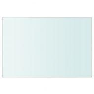 Рафтове, 2 бр, панели прозрачно стъкло, 30x15 см